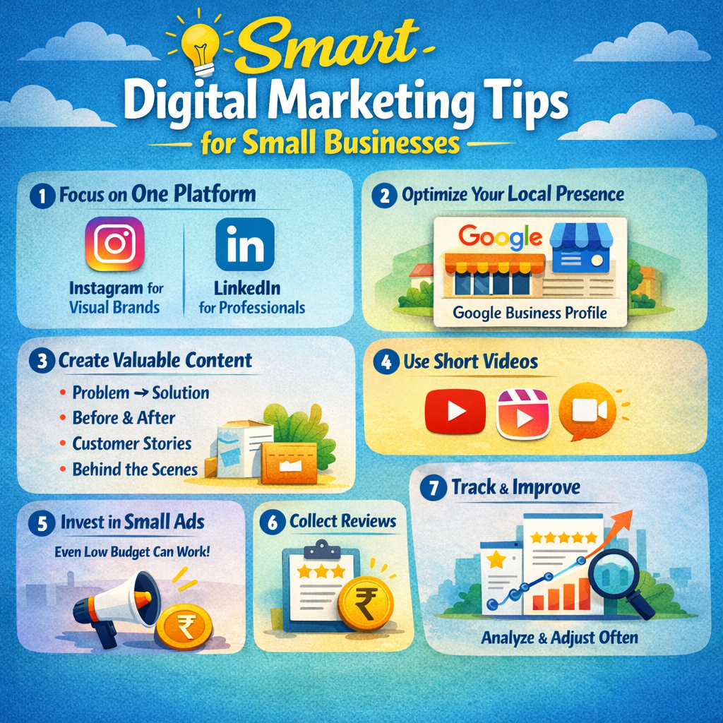 Smart Digital Marketing Tips for Small Businesses